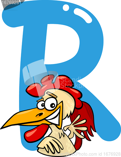 Image of R for rooster