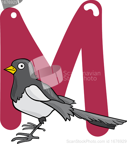 Image of M for magpie