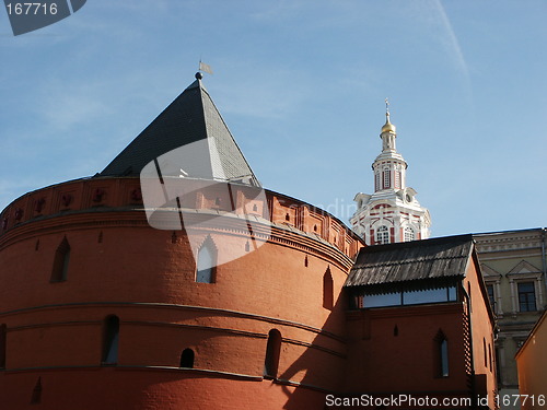 Image of Tower and church