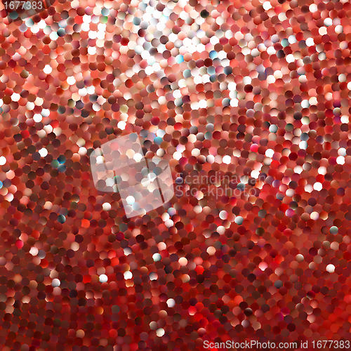 Image of Amazing template design on red glittering. EPS 8
