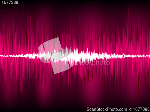 Image of Abstract purple waveform vector background. EPS 8