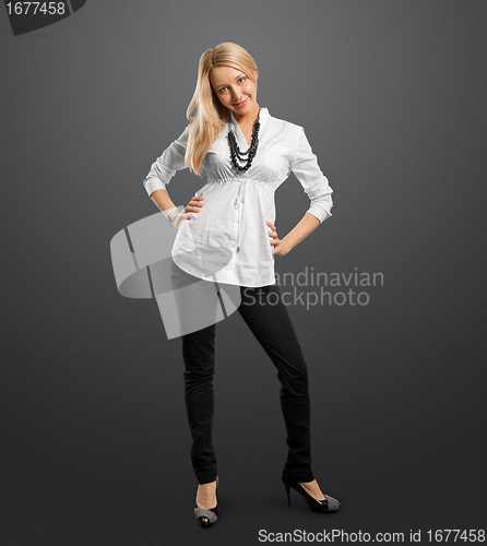 Image of young businesswoman