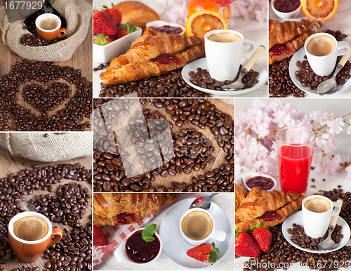 Image of breakfast collage