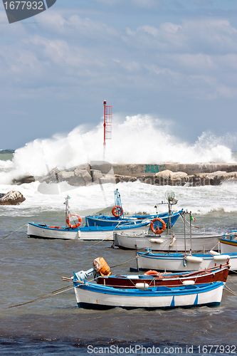 Image of Stormy sea