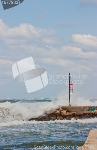 Image of Stormy sea