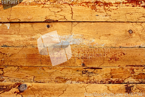 Image of New moldy wooden planks 