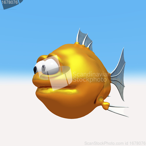 Image of strange goldfish