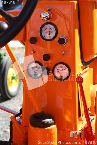 Image of Orange Tractor