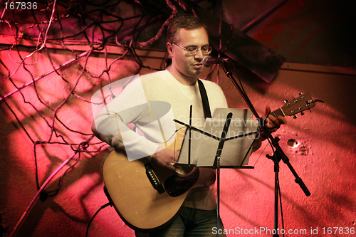 Image of Guitarist on stage