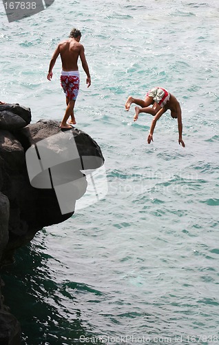 Image of Boys Jumping