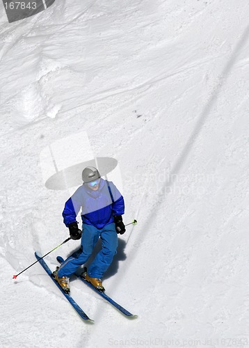 Image of Skier on a slope