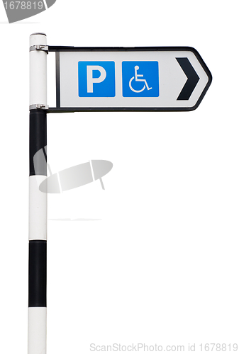 Image of Parking sign