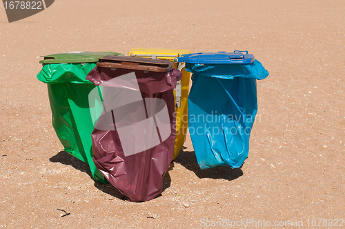 Image of Recycle bins 