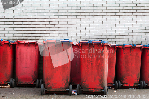 Image of Garbage bins