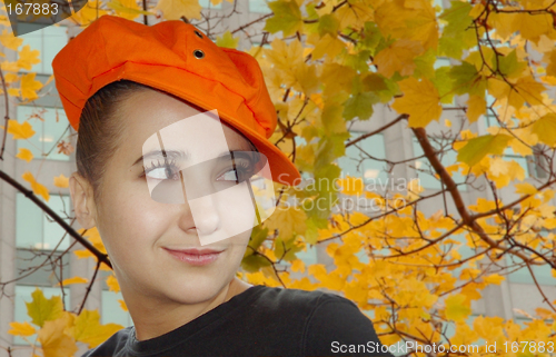 Image of Autumn portrait