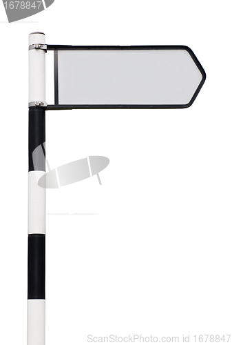 Image of Blank sign
