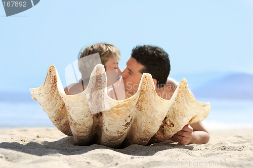 Image of Couple on the beach