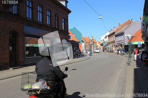 Image of Traffic in the city.