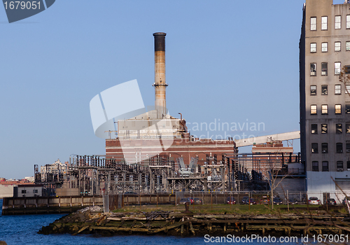 Image of Electricity generation station in Brooklyn