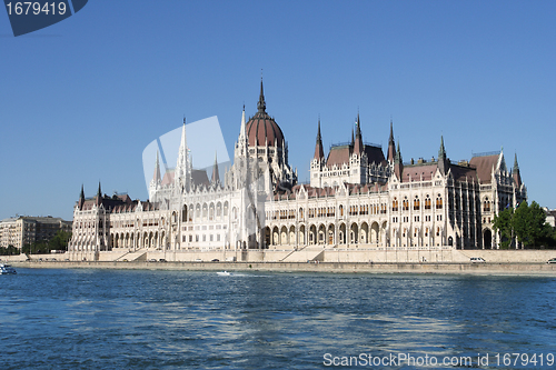 Image of Budapest, the building of the Parliament