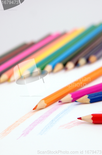 Image of Colored pencils