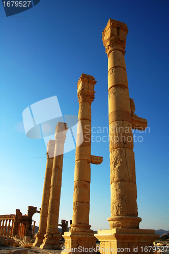 Image of Relics of Palmyra in Syria