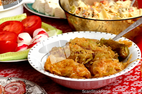 Image of stuffed cabbage