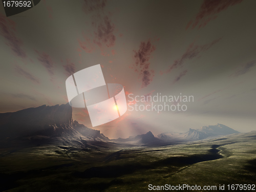 Image of fantasy landscape