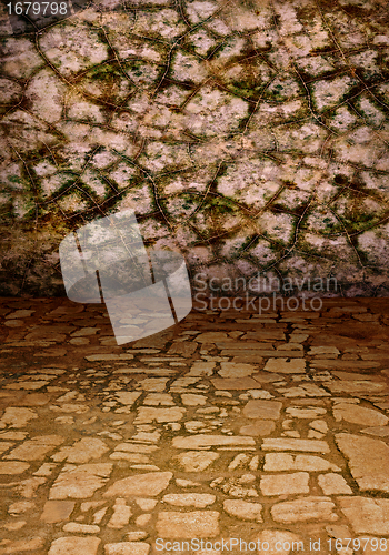 Image of ancient stone pavement