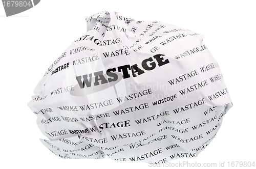Image of wastage is also a loss of