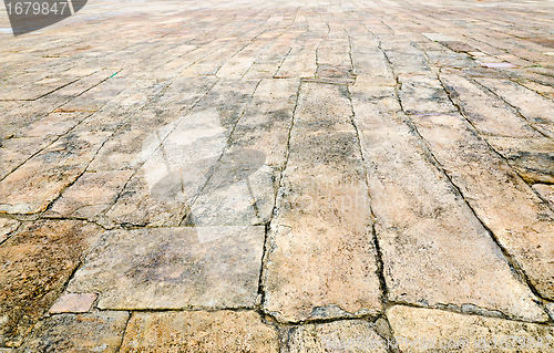 Image of ancient stone pavement