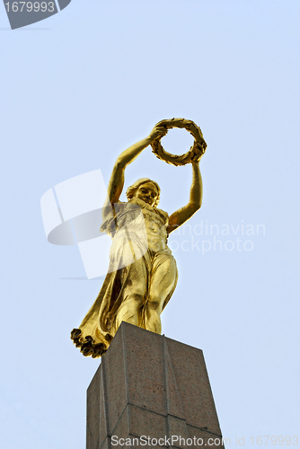 Image of Golden Woman