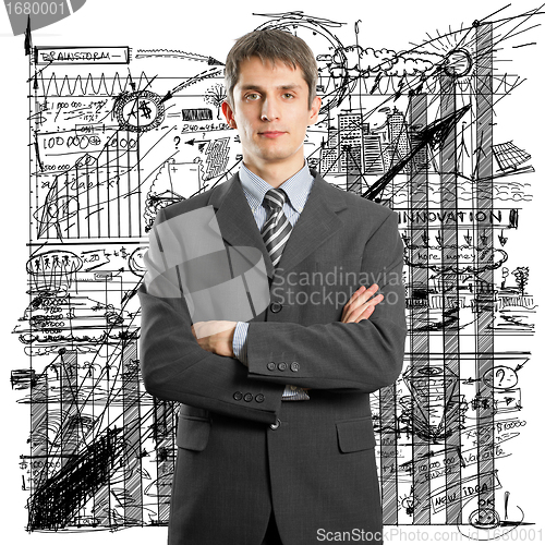 Image of Businessman In Suit