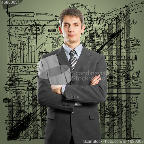 Image of Businessman In Suit