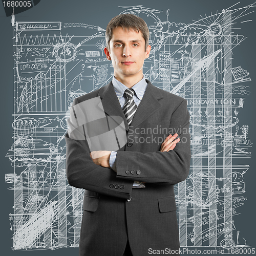 Image of Businessman In Suit