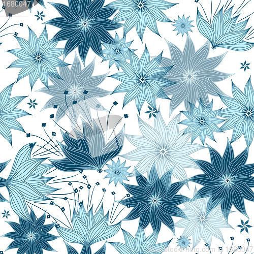 Image of Seamless floral pattern