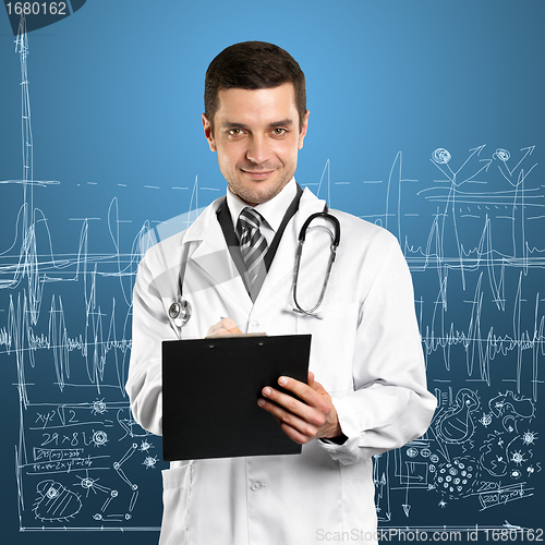 Image of Doctor Man With Stethoscope