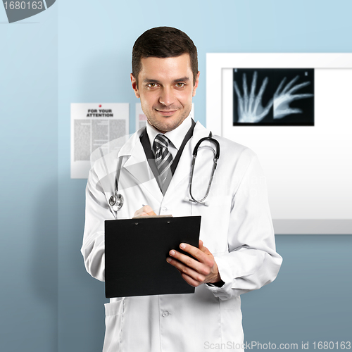 Image of Doctor Man With Stethoscope