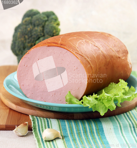 Image of boiled sausage