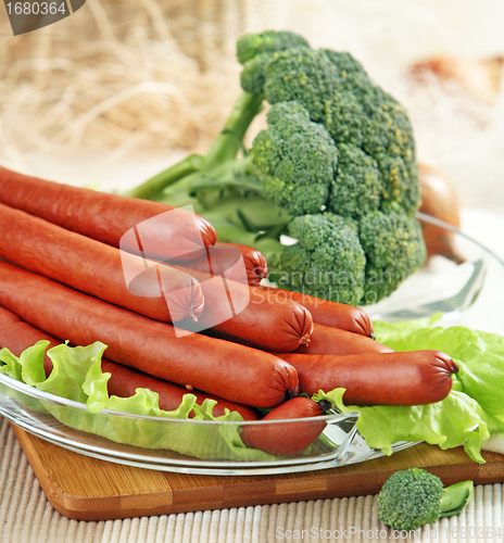 Image of smoked sausages
