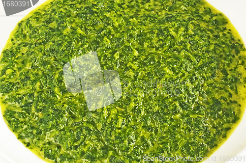 Image of cooked spinach