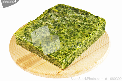 Image of frozen spinach