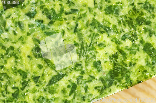 Image of frozen spinach