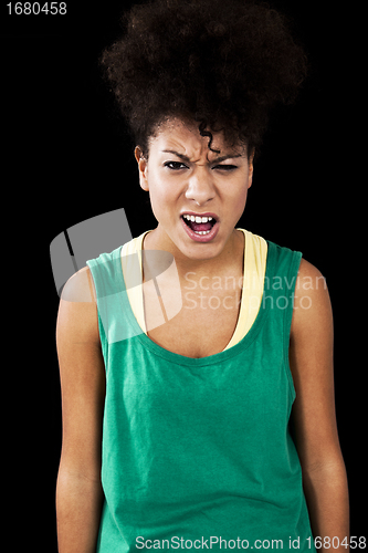 Image of Angry woman