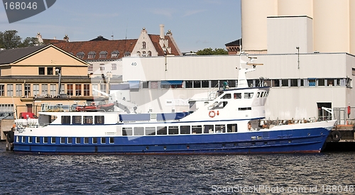 Image of Blue ferry