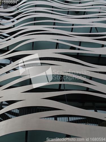 Image of Barcelona, april 2012 modern building frontage