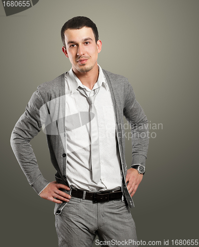 Image of Businessman Looking On Camera