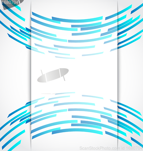 Image of Abstract background with technology circles