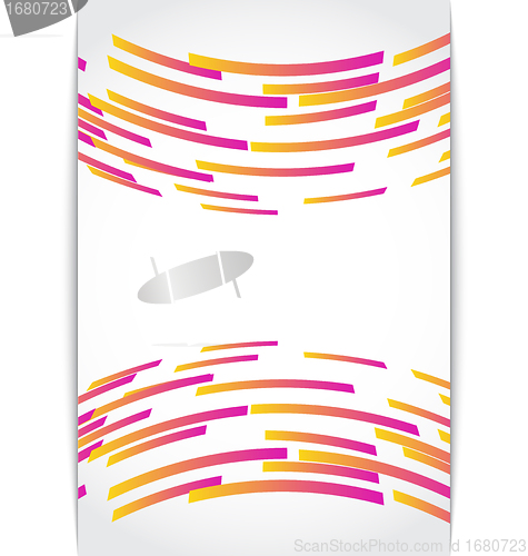 Image of Abstract background with technology circles