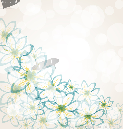 Image of Spring flower background